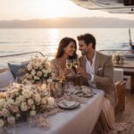 Romantic evening on a yacht dubai
