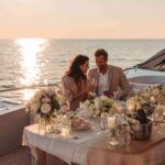 Romantic evening on a yacht dubai