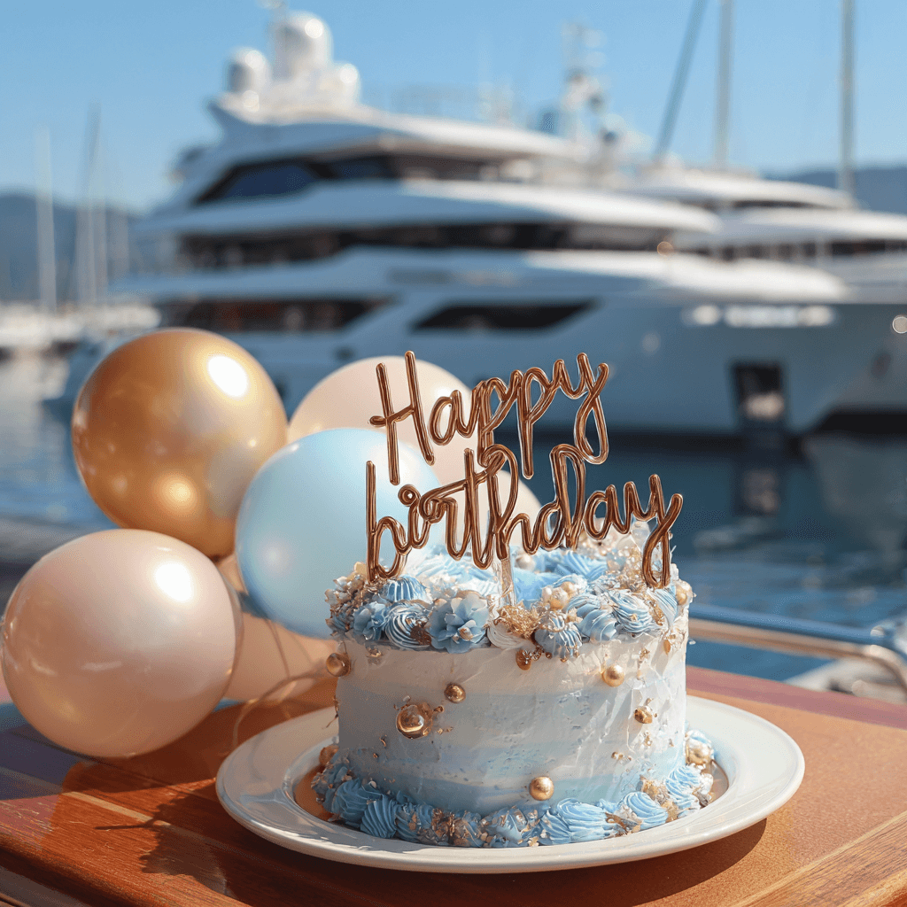 Birthday decoration aurumyachts dubai