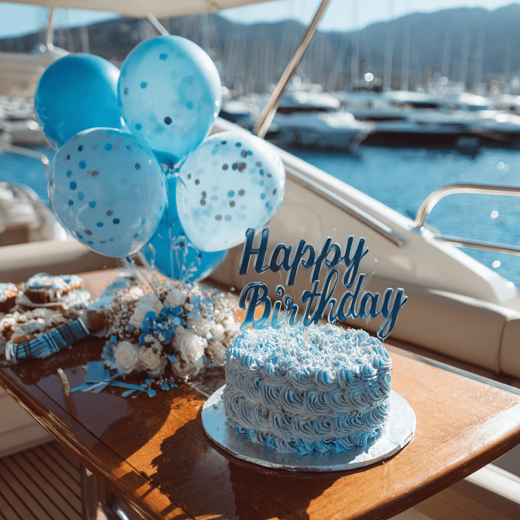 Birthday decoration aurumyachts dubai